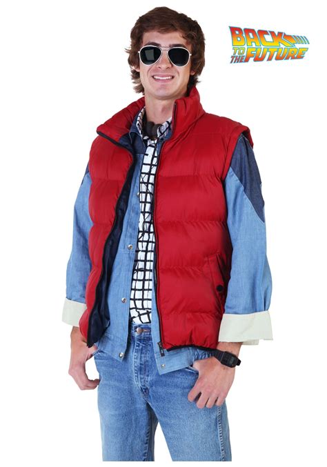 Kral dressed as Dr. . Marty mcfly costume
